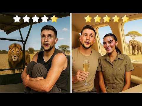 BUDGET vs. 5 STAR (African Safari)